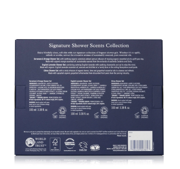 Signature Shower Scents Collection 2024