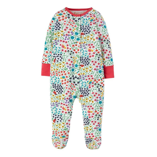 FRUGI Lovely Babygrow, Garden Life