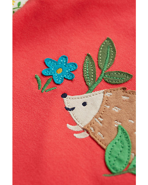 FRUGI Jamie Jim Jams - Watermelon Hedgehog/Garden Life