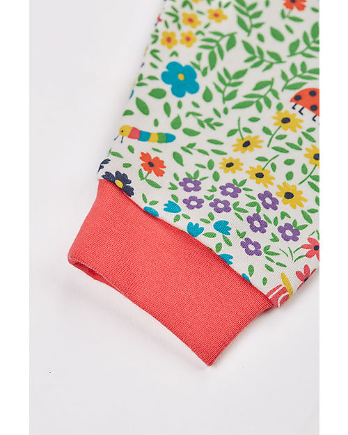 FRUGI Jamie Jim Jams - Watermelon Hedgehog/Garden Life