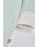 FRUGI Lovely Applique Patch Babygrow - Moss Breton/Hedgehog (LAST PIECE)