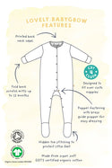 FRUGI Lovely Babygrow, Garden Life