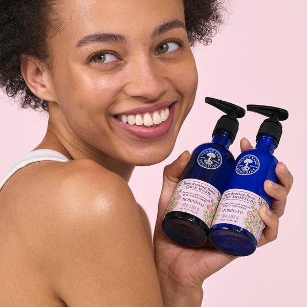Morris & Co. X Rehydrating Rose Face Wash and Daily Moisture Gift Set