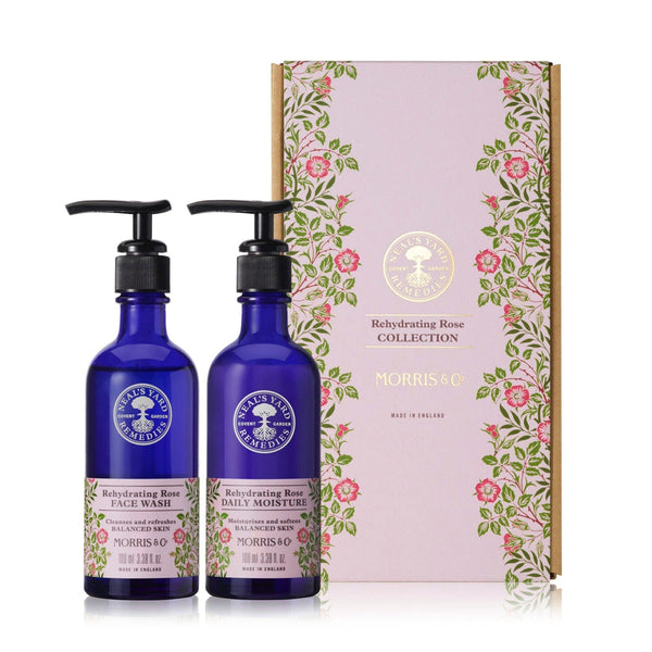 Morris & Co. X Rehydrating Rose Face Wash and Daily Moisture Gift Set