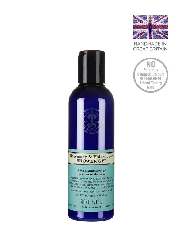 Rosemary & Elderflower Shower Gel 200ml
