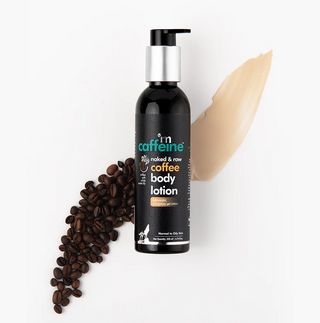 mCaffeine | Coffee Body Lotion - 200 ml | Light Moisturization | Normal to Oily Skin (BBE Dec-24)