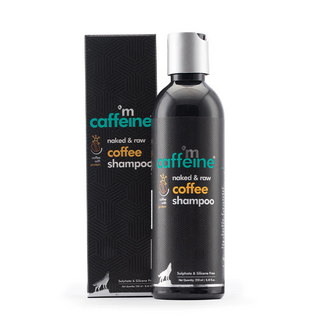 mCaffeine | Coffee Shampoo - 250 ml | Sulphate & Silicone Free (BBE Nov-24)