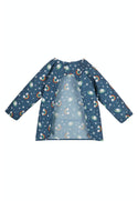 Splashing Sleeved Bib, Look At The Stars