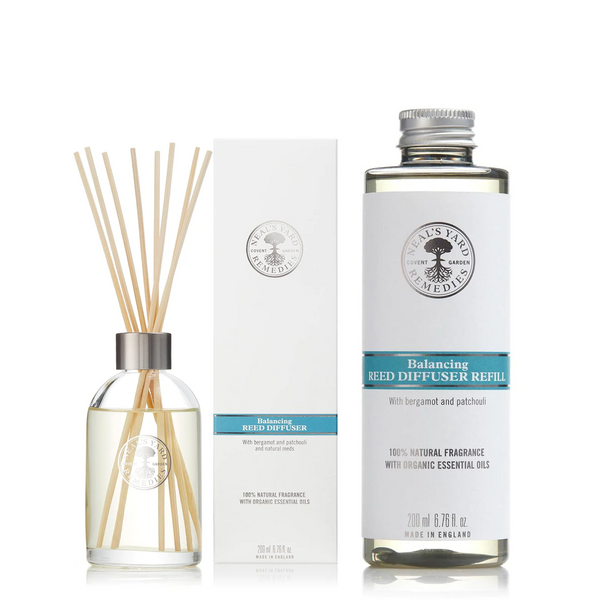 Organic Aromatherapy Reed Diffuser Balancing Refill Duo