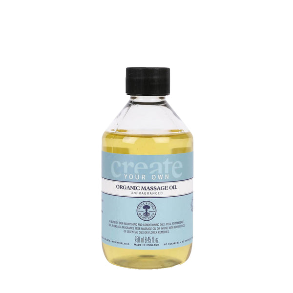 Create Your Own Organic Massage Oil 250ml