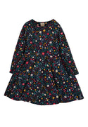 Sara Slub Skater Dress - Mountainside Flora