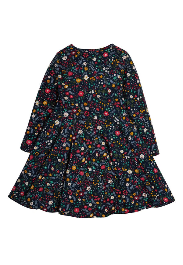 Sara Slub Skater Dress - Mountainside Flora