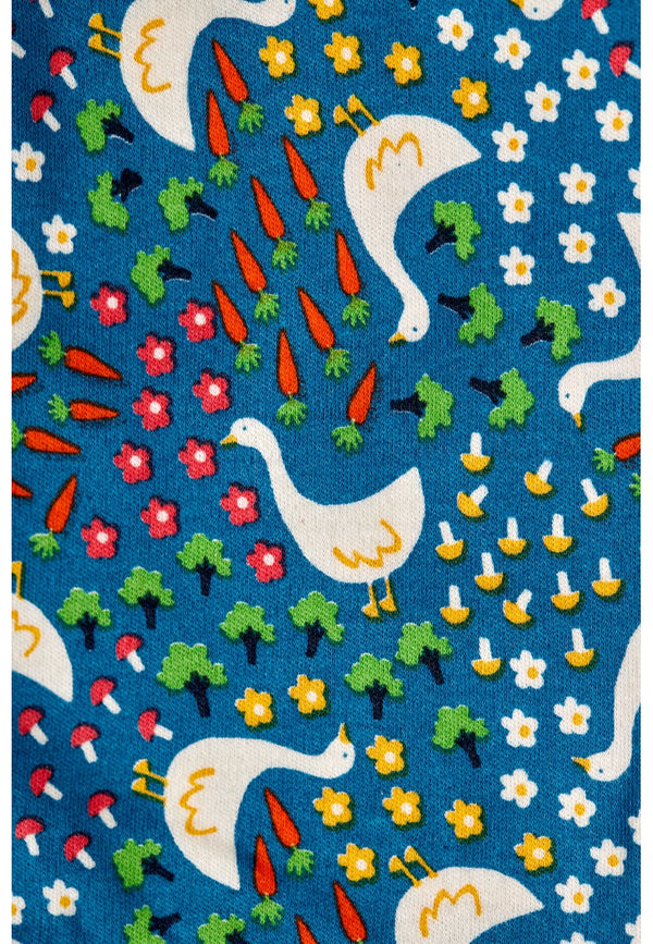 Parsnip Dungaree, Blue Springtime Geese
