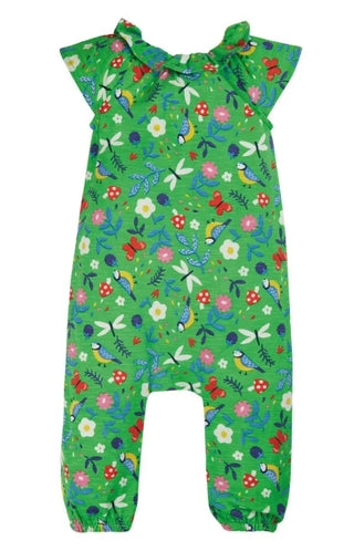 Esther Playsuit, Fjord Green Hedgerow