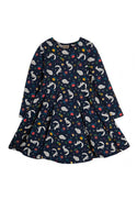 Sofia Skater Dress, Meadow Snoozing