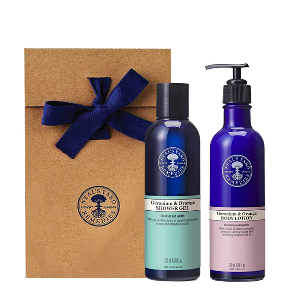 Geranium & Orange Bath & Body Duo