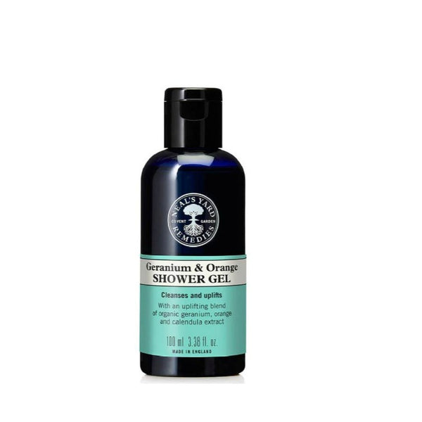 Geranium & Orange Shower Gel 100ml COSMOS