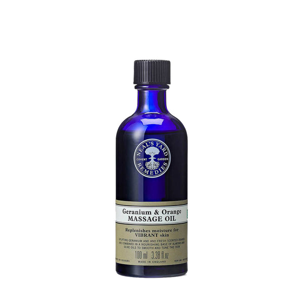 Geranium & Orange Massage Oil 100ml