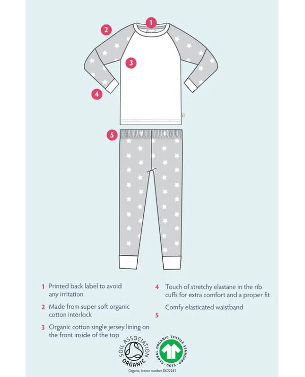 Jamie Jim Jams, Soft White Hedgerow/Bird