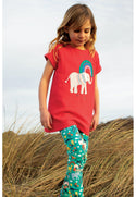 Libby Printed Leggings, Jewel India