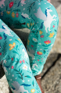 Libby Printed Leggings, Pegasus Flight