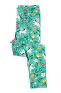 Libby Printed Leggings, Pegasus Flight