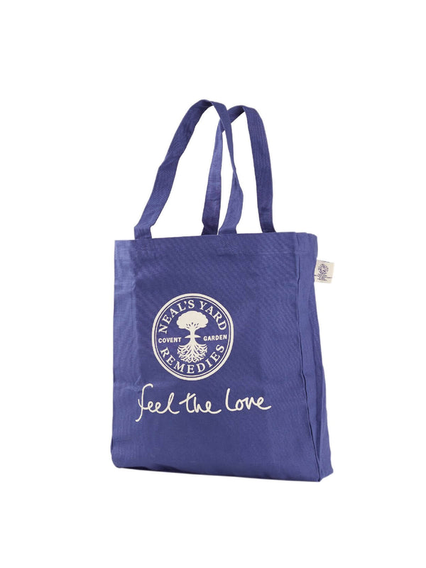 Blue Cotton Tote