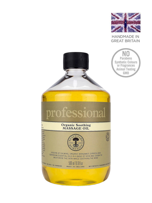 Professional Range Soothing Massage Oil 500ml
