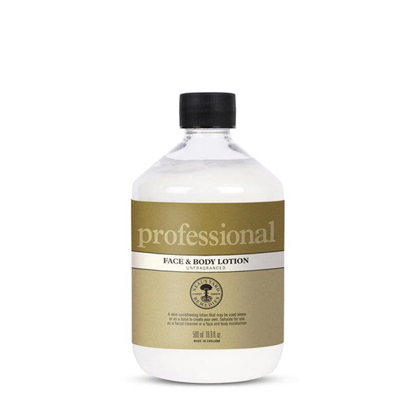 Professional Range Face & Body Lotion 500ml