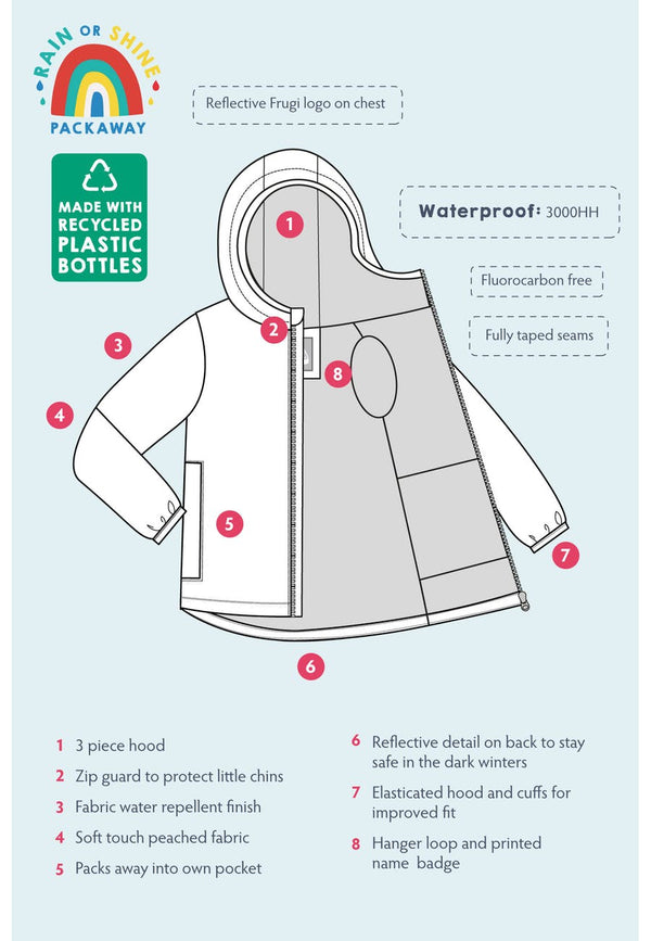 Rain Or Shine Jacket, Look At The Stars, 1-2 years (LAST PIECE)