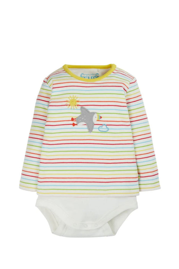 Poppet 2 in 1 Body, Multi Stripe/Puffin (LAST PIECE)