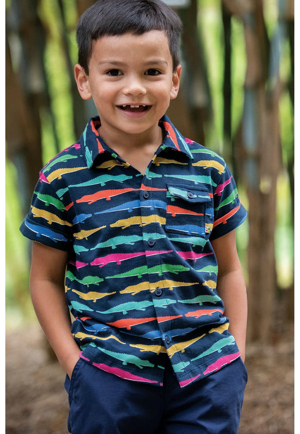 Rupert Jersey Shirt, Rainbow Crocs