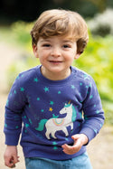 Sammy Sweatshirt, Mussel/Unicorn