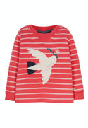 Easy On Top, Watermelon Stripe/Ptarmigan