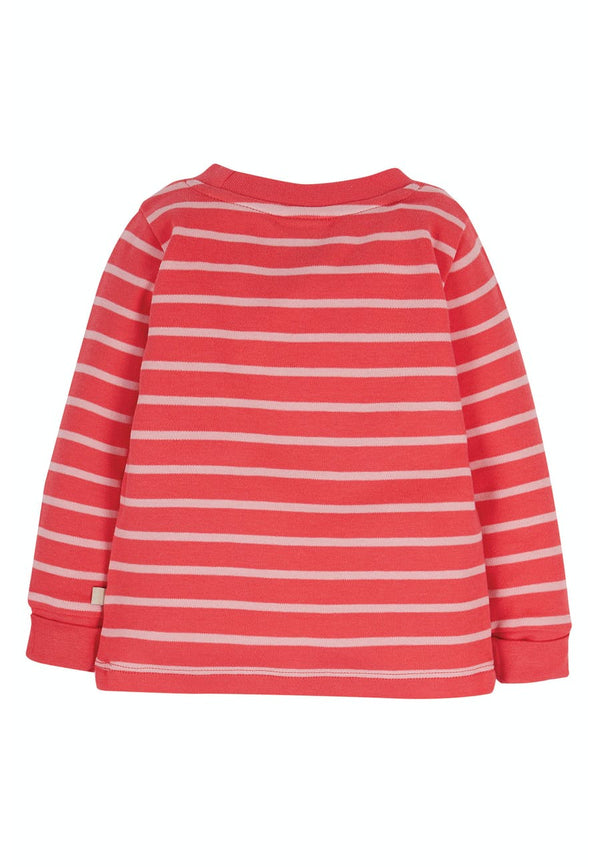 Easy On Top, Watermelon Stripe/Ptarmigan