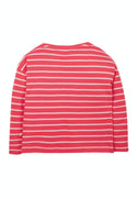 Tori Boxy Top, Watermelon Stripe/Unicorn