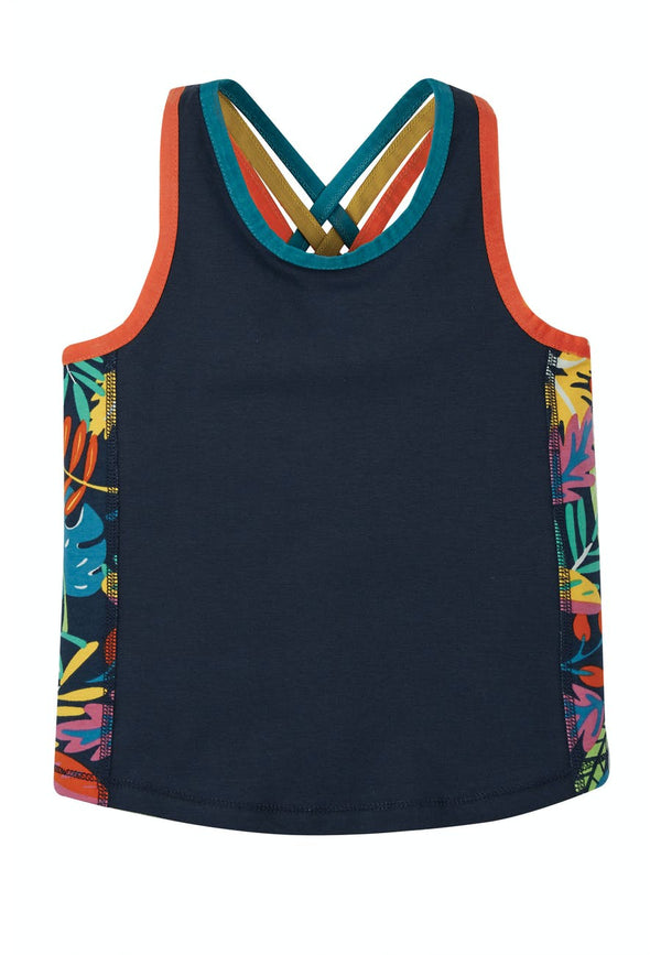 Yola Yoga Vest, Indigo