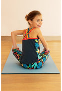 Yola Yoga Vest, Indigo