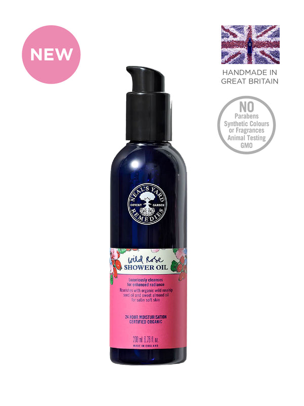 Wild Rose Shower Oil 200ml