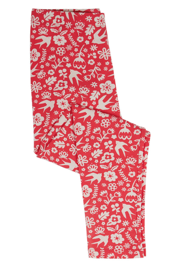 Libby Printed Leggings, Watermelon Bloom