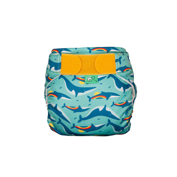TOTSBOTS Swim Nappy - Rainbow Whales