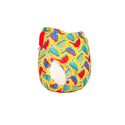 TOTSBOTS Swim Nappy - Bright Yellow Parrots