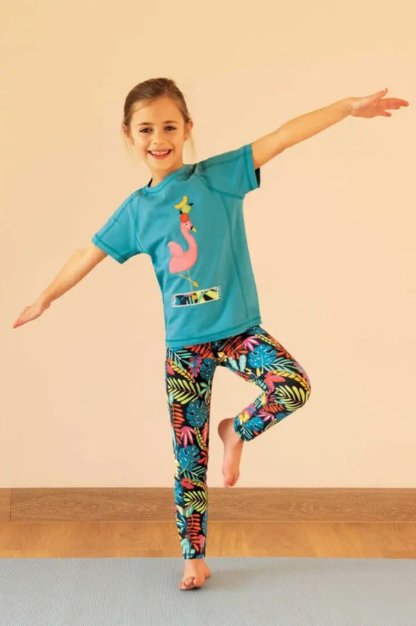 Yogi Panelled Yoga Leggings