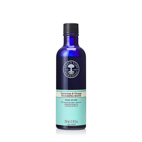Geranium & Orange Foaming Bath 200ml