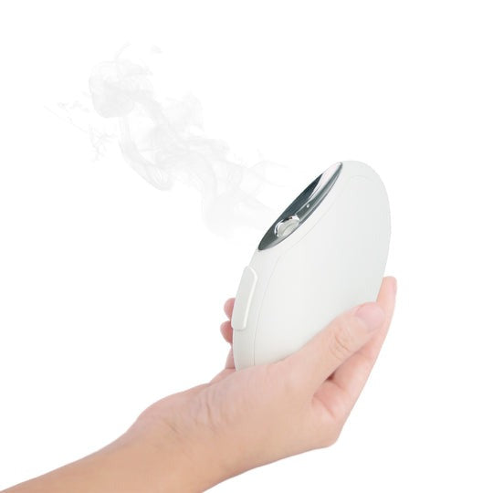 Bloomy Lotus Pebble Portable Beauty Diffuser - White | Simple Wellness