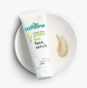 mCaffeine | Green Tea Face Scrub with Vitamin C & Hyaluronic Acid - 100 gm (BBE 8/24)