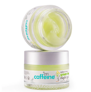 mCaffeine | Green Tea Night Gel with Vitamin C - 50ml (BBE 10/24)
