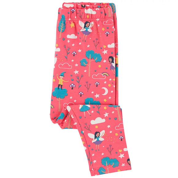 Libby Printed Leggings, Pink Piskie Magic