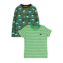 Whatever Weather 2 pack tops, Khaki Off Roading, 8-9 years (LAST PIECE)-1