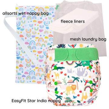 TOTSBOTS | India All in One Nappy Kit - 0